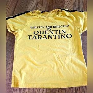 Written & Directed by Quetin Tarantino Crop T-shirt